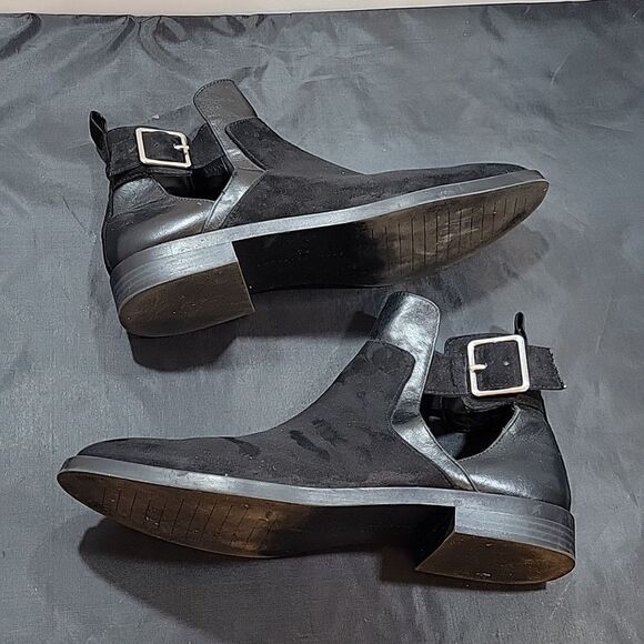 ZARA TRAFALUC ADJUSTABLE BUCKLE CLOSURE ANKLE BOOT - Picture 9 of 15